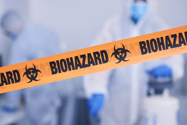 Professional Biohazard technician working in Oakville, CA